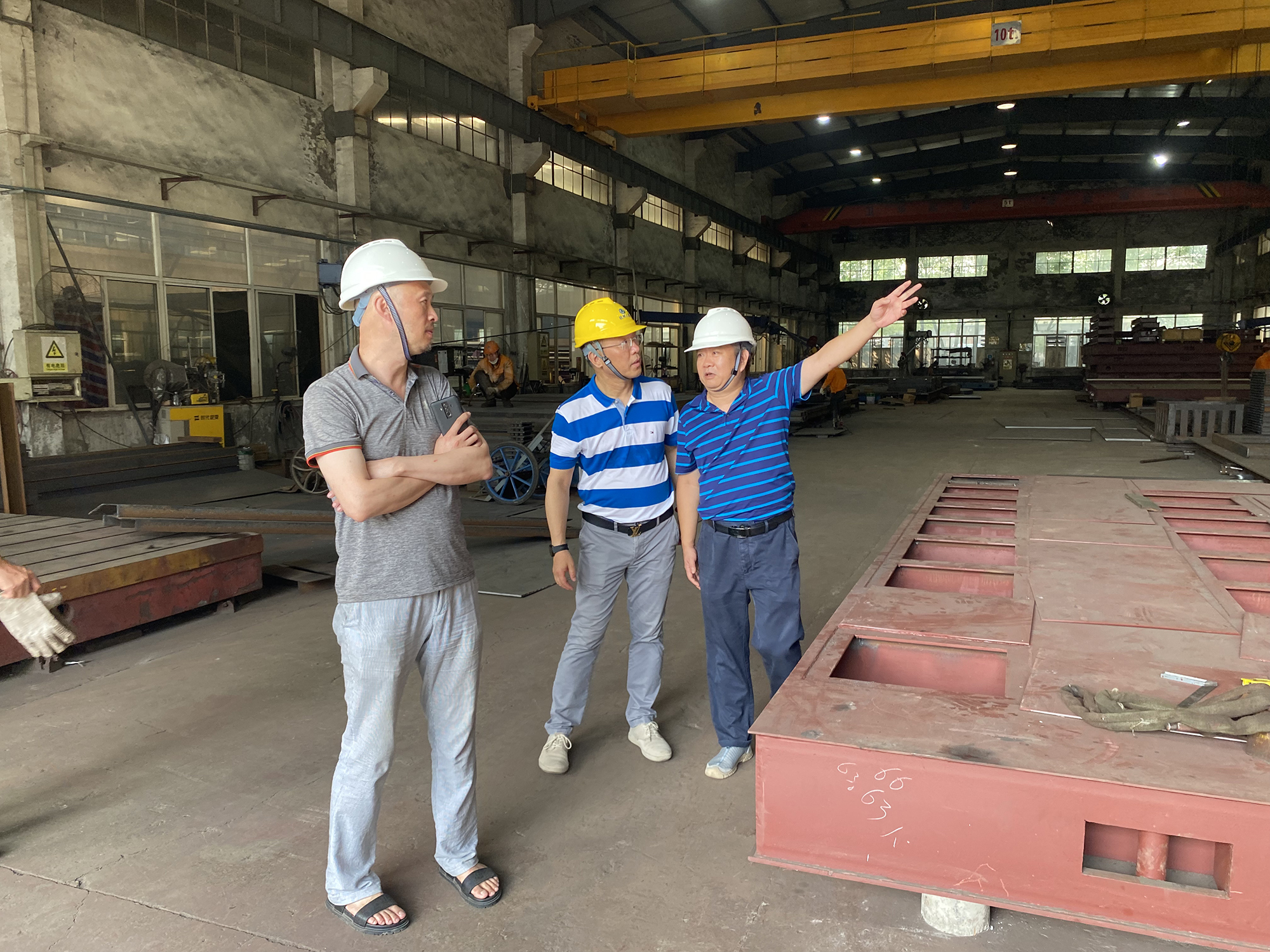 中國建筑標準院領(lǐng)導來廠考察 
