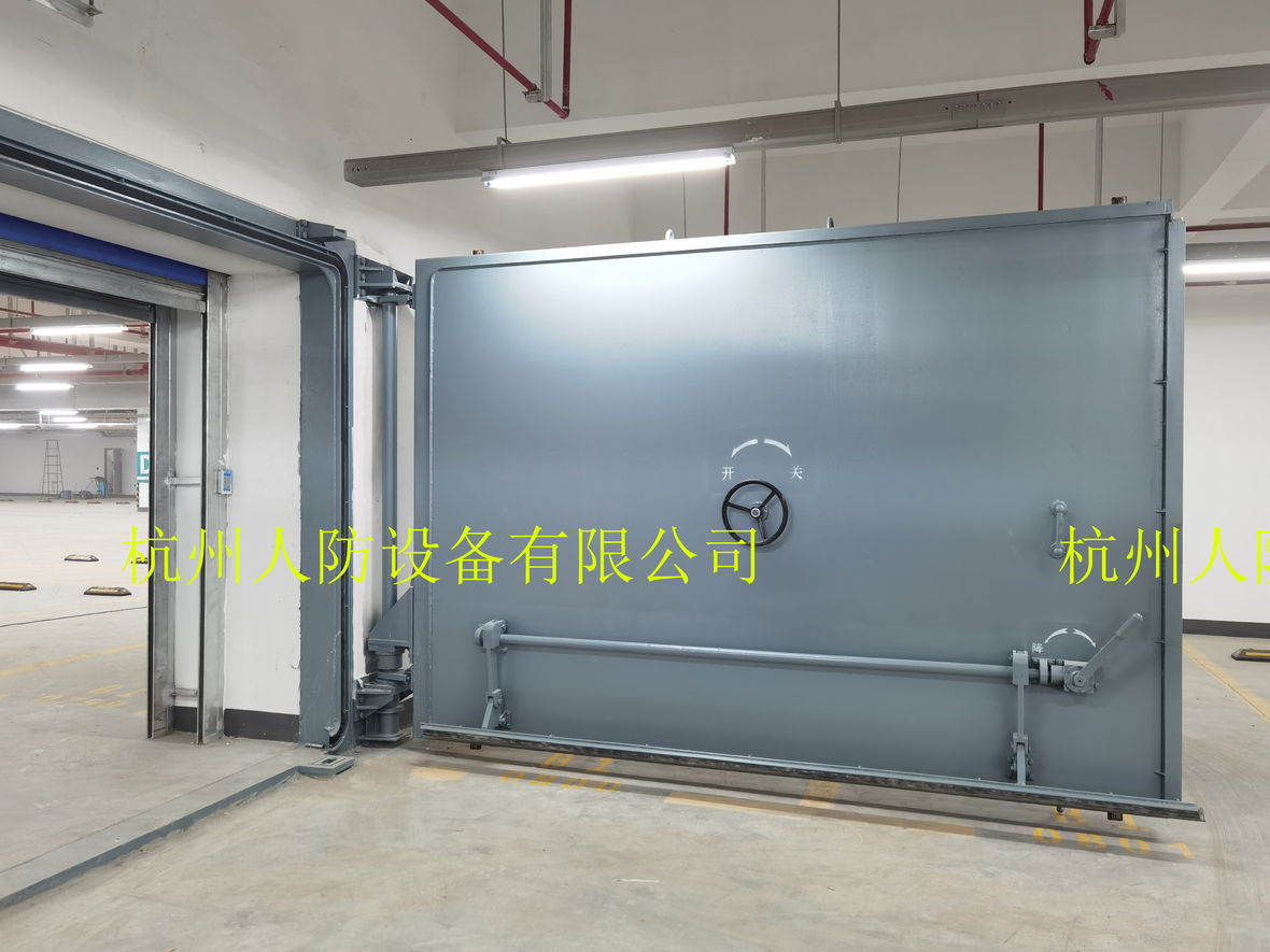連通口雙向受力雙扇防護(hù)密閉門（外）